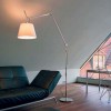 TOLOMEO TERRA MEGA Podlahový stojan s prodloužením pro stolní lampu, těleso hliník, povrch leštěný, h=1400mm, d=330mm náhled 13