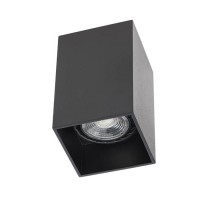 XCARD Stropní, bodové svítidlo, materiál hliník, povrch bílá, nebo černá, pro žárovku 1x50W, GU10, 230V, IP20, tř.1, rozměry 60x60x95mm