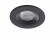 TITO Stropní podhledové bodové svítidlo, těleso kov, povrch černá, pro žárovku 1x50W, GU10, MR16, 230V, IP54, rozměry d=80mm.