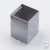 Box pro montáž vestavného svítidla do podlahy, nebo stěny, nebo do betonu, materiál ocelový plech, rozměry 42x42x58mm