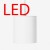Závěsné svítidlo, základna hliník, povrch bílá, černá, difuzor sklo akrylát opál, LED 7,9W/5,7W, teplá 3000K, nebo neutrální 4000K, 230V, IP20, tř.1, rozměry 120x135mm, vč lankového závěsu l=1500mm lze zkrátit
