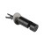 Stropní hák pro zavěšení kabelu svítidla, materiál hliník, povrch černá, bílá, rozměry d=18mm h=46mm