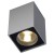 Stropní přisazené bodové svítidlo, materiál hliník, povrch kombinace šedostříbrná-černá, nebo bílá/bílá, žárovka 1x35W, GU10 ES50, 230V, IP20, rozměry 70x70x100mm
