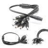ROZBOČOVACÍ KABEL 1/9 5,5X2,1MM Kabel rozbočovací konektor 5,5x2,1mm 1/9, 1x samice / 9x samec, pro napájení LED osvětlení náhled 2