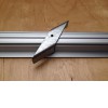 MU PRO 3F vestavné LIŠTY Montážní úchyt, pro instalaci vestavné lišty NORDIC ALUMINIUM do sádrokartonu tl 12-15mm, materiál kov, povrch galvanicky pokoveno, šroub M5, náhled 3