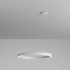 LEKONO LED závěsné Závěsné svítidlo, materiál hliník, povrch bílá, difuzor plast opál PC, LED 120W, 15846lm, neutrální 4000K, 230V, IP20, tř.1, rozměry d=2040mm, vč lankového závěsu l=3000mm lze zkrátit náhled 6