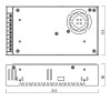 ALIMENTATOR Napájecí zdroj LED, napěťový, materiál kov bílá, LED, výstup: 200W, 16,5A, 12V, vstupní napětí 230V, IP20, tř.2, rozměry 215x50x115mm náhled 4