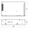 ALIMENTATOR Napájecí zdroj LED, napěťový, materiál kov bílá, LED, výstup: 42W, 1,75A, 24V, vstupní napětí 230V, IP20, tř.2, rozměry 129x38x98mm náhled 7