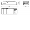 ALIMENTATOR 18W 1050mA Napájecí zdroj, proudový, pro LED, výstup 18W, 1050mA, 9-18V, vstup 230V, stmívatelný TRIAC, IP20, tř.2, rozměry 108x22x40mm náhled 5