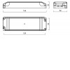 ALIMENTATOR 18W 1400mA Napájecí zdroj, proudový, pro LED, výstup 18W, 1400mA, 7-13V, vstup 230V, stmívatelný TRIAC, IP20, tř.2, rozměry 120x28x45mm náhled 8