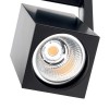 XBRICK Světlomet, bodový reflektor, nastavitelný směr svícení, těleso hliník, povrch šedostříbrná, krycí sklo čiré, LED 13W, 350mA, neutrál 4000K, 230V, IP20, tř.1, 75x60x161,2mm, vč trafa, do 1F lišty náhled 1