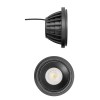 XCOMBO Světelný zdroj, materiál hliník, povrch černá, modul bodový LED 1x20W, 2100lm, teplá 3000K, vyzař. úhel 38°, Ra80, 230V, IP20, tř.2, rozměry d=111mm, h=55mm, vč trafa na kabelu náhled 1
