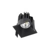 VIANUS 500MA Stropní, podhledové, bodové, komínkové svítidlo, materiál hliník, povrch bílá, krycí sklo čiré, LED 9W, neutrální 4000K, 500mA, vyzař. úhel 36°, IP20, Ra80, tř.3, 56x56x68mm, trafo samostatně náhled 2