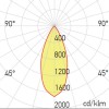 XDOWN Vestavné, bodové svítidlo, výklopné 45°, materiál hliník bílá, krycí plast transp, LED 42W, 4660lm, neutrální 4000K, UGR<16, Ra90, vyzař. úhel 38°, 230V, IP20, tř.2, d=188mm, h=159mm, vč traf náhled 7