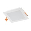 XFACE Stropní, vestavné, čtvercové svítidlo, těleso hliník, povrch bílá, difuzor plast opál, LED 18W, neutrální 4000K, 1507lm, vyzař. úhel 120°, 230V, IP20, Ra80, tř.2, rozměry 175x175x25mm náhled 4