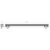 POLETIO LED RGB reflektor 9W Světlomet venkovní reflektor, materiál hliník, povrch stříbrná, krycí sklo tvrzené, LED 3x3W, RGB, UGR<16, 24V, IK08, IP65, vyzař. úhel 15°x60°, Ra80, tř.1+tř.3, 54x110x270mm, trafo samost náhled 6