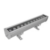 XFLOW Světlomet venkovní reflektor, materiál hliník, povrch elox, krycí sklo tvrzené, LED 12W, 1440lm, neutrální 4000K, UGR<7, 230V, IK08, IP65, vyzař. úhel 30°, Ra80, tř.1+tř.3, 135x76x500mm, vč t náhled 1