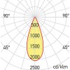 XFRAME Stropní, vestavné, jednobodové, komínkové svítidlo, výklopné +-20°, materiál hliník, povrch bílá, pro žárovku 1x50W, GU10, 230V, IP20, tř.1, rozměry 92x92x25mm náhled 4