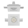 XGESS MINI Stropní, vestavné, bezrámečkové, bodové svítidlo, materiál sádra, povrch bílá, pro žárovku 1x35W, GU10, ES50, 230V, IP20, tř.1, rozměry 100x100x85mm náhled 1