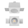 BOLETO 1x35W GU10 ES50 kruhové Stropní, podhledové, bezrámečkové, bodové svítidlo, materiál sádra, povrch bílá, pro žárovku 1x35W, GU10, ES50, 230V, IP20, tř.1, rozměry 80x80x110mm náhled 1