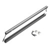 DELINA IP67 Stropní, podhledové venkovní svítidlo, těleso hliník, povrch tmavě šedá, difuzor PMMA opál, LED 12W, 572lm, neutrální 4000K, 24V, IP67, IK08, tř.3, rozměry 38x51x500mm, trafo samostatně náhled 2