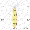 XPIPE Stropní, přisazené, bodové svítidlo, nastavitelný směr svícení, těleso hliník, povrch bílá, LED 2x11W, 2x691lm, teplá 3000K, vyzař. úhel 24°, Ra80, 230V, IP20, tř.2, 300x75x98mm náhled 7