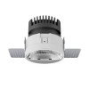 USTOP RFL LED 10W WALLWASHER Podhledové bezrámečkové svítidlo, materiál hliník, povrch bílá, LED 10W, 1350lm, teplá 3000K, Ra90, ASYMETRICKÉ WALLWASHER, 230V, IP40, tř.2, rozměry d=83mm, h=75mm náhled 1