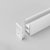PRF011 Koncovka S OTVOREM Koncovka profilu pro LED pásky s otvorem, materiál PC, povrch bílá, rozměry 15,5x30mm. náhled 1