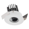 XPIXEL Stropní vestavné, bodové svítidlo, výklopné +-15°, těleso hliník, povrch černá, komínek černá, LED 9W, 790lm/679lm, teplá 3000K, Ra90, vyzař úhel 30°, 230V, IP20, rozm d=60mm, h=54mm, trafo na kab náhled 2