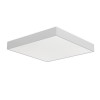 XPILL Stropní/závěsné svítidlo, materiál hliník bílá, difuzor plast opál, LED 80W, 10080lm, neutrální 4000K, Ra80, 230V, IP20, tř.1, 800x800x69mm, závěs samostatně náhled 5