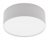 XROLL PLAF Stropní přisazené svítidlo, materiál hliník, povrch bílá mat, difuzor plast opál, LED 18W, 2230lm, neutrální 4000K, 230V, IP40, Ra80, tř.1, rozměry d=150mm, h=53mm. náhled 1