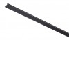 XCLICK S Krycí lišta profilu, těleso plast, povrch černá, rozměry 2500x17x7mm.