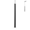 XCLICK S Závěsné bodové svítidlo do kolejnicového systému, hliník, bílá, LED 5,2W 6009m/255lm, teplá 3000K, UGR<16, vyzař. úhel 19°, Ra90, 48V, IP20, rozměry d=25mm, l=300mm, vč. záv. l=2350mm, lze zkrátit náhled 1