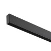 XTRIM SMALL 1-fázová lišta pro osvětlení, přisazená, materiál hliník, povrch černá, 24V, max zátěž 185W, IP20, tř.3, rozměry 18x42,3x1500mm, vč dvou koncovek, počáteční S přívodním kabelem náhled 2