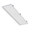 XWIDE Vestavné, stropní svítidlo, materiál hliník, povrch bílá, difuzor plast opál PMMA, LED panel 30W, 2900lm, teplá 3000K, 230V, IP40, tř.2, rozměry 600x300x32mm, vč trafa náhled 2