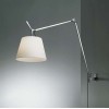 TOLOMEO MEGA LED Těleso stolní lampy materiál hliník, povrch černá, LED 31W, teplá 3000K, 3454lm, 230V, 2 ram 750mm+550mm, stmívač na kabelu, POUZE těleso BEZ stínítka, BEZ základny náhled 4