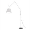 TOLOMEO TERRA MEGA Podlahový stojan s prodloužením pro stolní lampu, těleso hliník, povrch černá, h=1400mm, d=330mm náhled 5