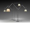 TOLOMEO MEGA LED Podlahový stojan s prodloužením pro stolní lampu provedení LED, těleso hliník, povrch černá, h=1400mm, d=330mm náhled 11