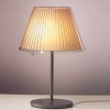 CHOOSE TAVOLO Stolní lampa, základna kov, povrch šedostříbrná, stínítko nastavitelný skmlon 30°, pergamen přírodní+ plast čirý, pro žárovklu, 1x75W, E27, 230V, IP20, d=358mm, l=554mm náhled 1