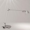 TOLOMEO MIDI LED Stolní lampa, hliník, leštěný, šedočerná antracit., 9W, LED, teplá 3000K, 350lm, 230V, IP20, l=max.1000mm, celková délka ramen cca 900mm, základna SAMOSTATNĚ náhled 3