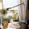 TOLOMEO NERO Stolní lampa, těleso hliník, ramena hliník lesk, klobouk elox černá, pro žárovku 1x70W, E27, 230V, IP20, 2 ramena cca 480mm + 530mm, BEZ ZÁKLADNY, vč vypínače náhled 9