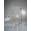 TOLOMEO TERRA MEGA Podlahový stojan s prodloužením pro stolní lampu, těleso hliník, povrch černá, h=1400mm, d=330mm náhled 10