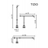 TIZIO 35 Stolní lampa těleso kov, povrch černá, LED 3,3W, 191lm, GY6,35, Ra80, 230V, h=1000mm, vč vypínače náhled 5