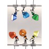 TOLOMEO MICRO PINZA Lampa s klipem, těleso hliník povrch elox oranžová, pro žárovku 1x60W, E14, 230V, IP20, 200x160mm, vypínač na kabelu náhled 4