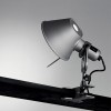 TOLOMEO LED PINZA Nástěnná lampa s klipem (skřipec), základna hliník, stínítko hliník mat, 10W LED teplá 3000K, 410lm/cca 20W žár., 230V, IP20, tř.1, 180x230mm, se stmívačem náhled 1