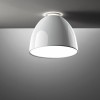 NUR GLOSS SOFFITTO MINI LED Stropní svítidlo, klobouk hliník, povrch bílá lesk, difuzor plast, LED, 30W, teplá 2700K, 1396lm/cca 70W, žár., 230V, IP20, tř.1, d=360mm, h=280mm, svítí nahoru/dolů náhled 1