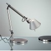 TOLOMEO MICRO Stolní lampa těleso hliník, povrch eloxovaný hliník, pro žárovku pro žárovku 1x60W, E14, 230V, IP20, l=370+450mm, vč. podstavce, kabel 2m s vypínačem náhled 2