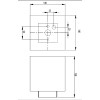 CREMONA Nástěnné svítidlo, základna kov, povrch elox, kryt ořechové dřevo, pro žárovku 60W, E14, 230V, IP20, tř.1, rozměry 140x140x165mm, svítí nahoru/dolů náhled 4