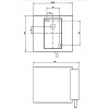 LUGA Nástěnné svítidlo, základna kov, povrch stříbrná, difuzor sklo opál, pro žárovku 60W, E14, 230V, IP20, tř.1, rozměry 120x130x150mm, svítí nahoru/dolů, vč. vypínače náhled 5