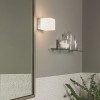 ANATAS do koupelny 40W G9 IP44 Nástěnné svítidlo, základna kov, povrch chrom lesk, difuzor sklo opál, pro žárovku 40W, G9, 230V, do koupelny IP44, tř.2, rozměry h=80mm, l=105mm náhled 6
